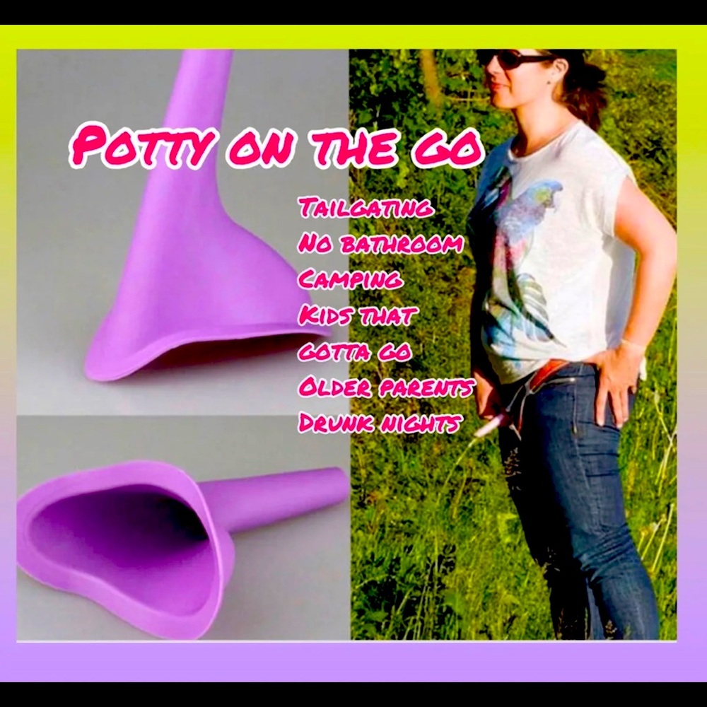 Female urinate device camping